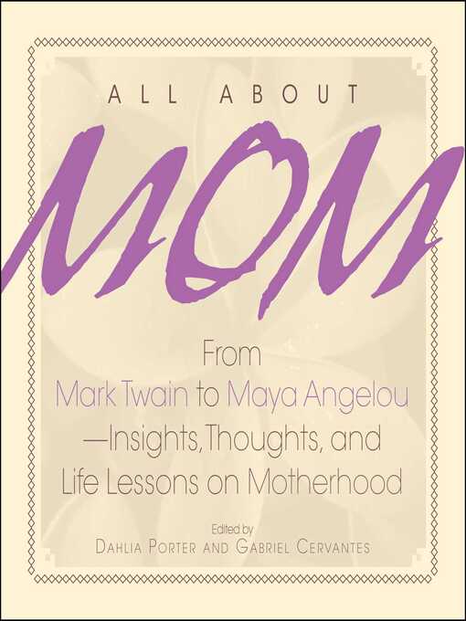 Title details for All About Mom by Dahlia  Porter - Available